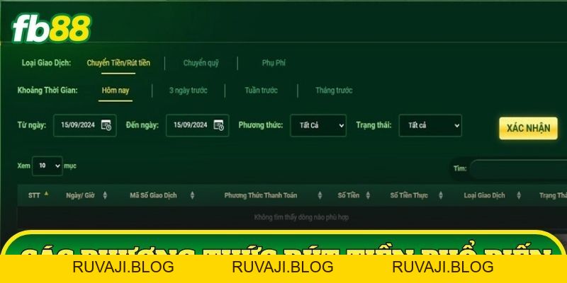 Rút Tiền FB88 Mượt Mà, Chuẩn Quy Trình Cho Cược Thủ Rút Tiền FB88 Mượt Mà, Chuẩn Quy Trình Cho Cược Thủ
